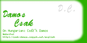 damos csak business card